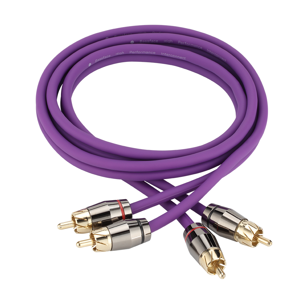Bassface EVO 1m RCA-kaapeli