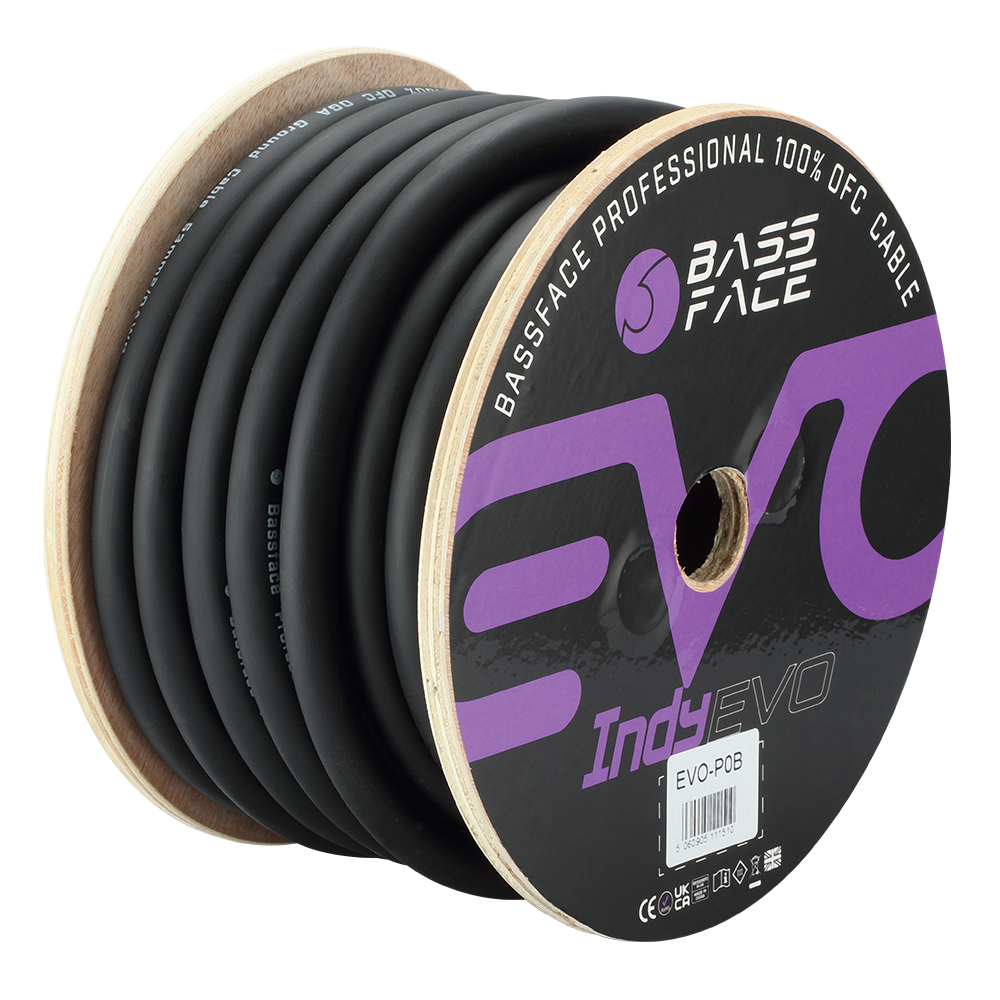 Virtakaapeli  OFC 53mm2 black Metri