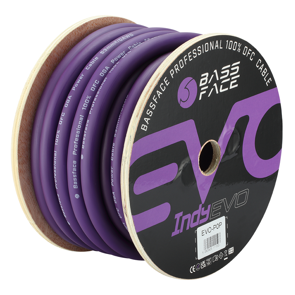 Virtakaapeli OFC 53mm2 Purple Metri