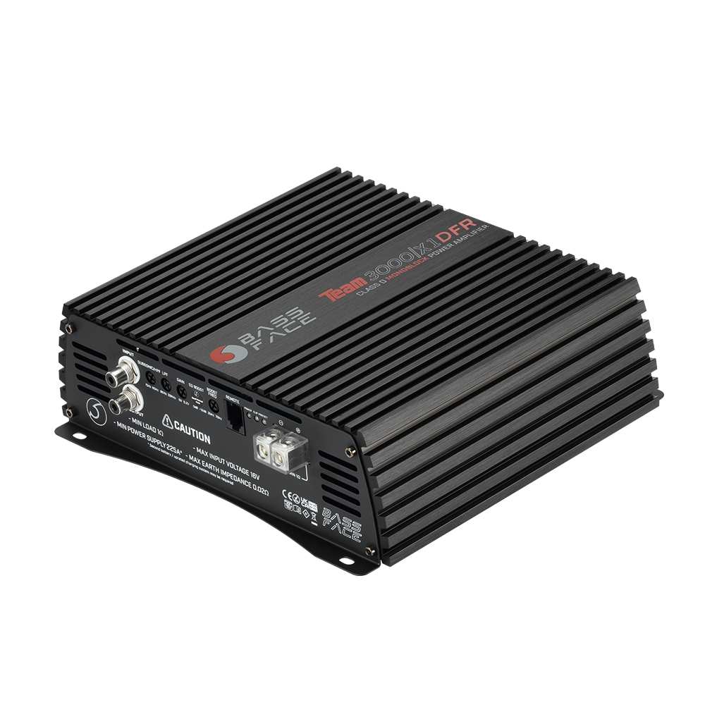 Team 3000/X1DFR Class D Monoblock Full Range Amplifier 3000w RMS (KAMPANJA HINTA 239€ päivittyy automaattisesti kassalla)